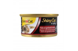 Gimpet ShinyCat консерва для для котів з куркою, крилем та содом 70г.