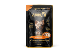AnimAll вологий корм для собак з качкою 80г*12шт