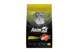 AnimAll сухий корм для собак зі свіжою куркою 12 кг