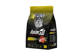 AnimAll сухий корм для собак зі свіжою куркою 2,5 кг
