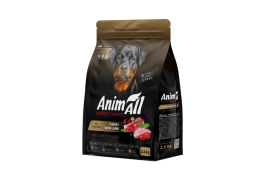 AnimAll сухий корм для дорослих собак великих порід зі свіжою індичкою та ягням 2,5 кг