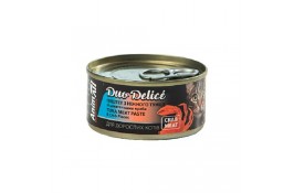 AnimAll Duo Delice паштет для котів з тунця зі шматочками краба 80 г