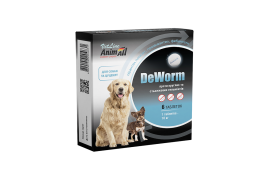AnimAll VetLine DeWorm антигельмінтний препарат для собак і цуценят (0,5 г × 6 табл.)