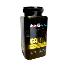 AnimAll VetLine Ca PRO вітаміни для профілактики порушень кальцій-фосфорного балансу у собак великих порід (2 г × 250 табл.)
