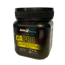 AnimAll VetLine Ca PRO вітаміни для профілактики кальцій-фосфорного балансу у собак середніх порід (1 г × 200 табл.)