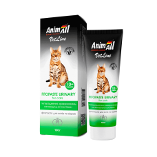 AnimAll VetLine Urinary фітопаста для попередження захворювань сечовидільної системи котів 100 г