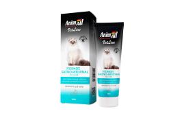 AnimAll VetLine Gastrointestinal фитопаста для нормализации работы желудочно-кишечного тракта у котов 100 г