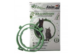 AnimAll FitoLine Nature нашийник протипаразитарний для котів та собак малих порід (зелений) 35 см