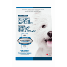 Oven-Baked Tradition Skin & Stomach повністю збалансований беззерновий сухий корм для дорослих собак малих порід з рибою 1,81кг