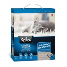REFLEX (Рефлекс) бентонитовый наполнитель для чувствительных котов без запаха 10л