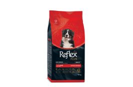 Reflex Plus Lamb​ Повноцінний сухий корм для собак великих порід з ягням та рисом 18кг