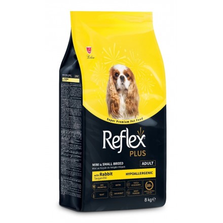 Reflex Plus Mini & Small Breed сухий корм для собак малих порід з кроликом 8 кг