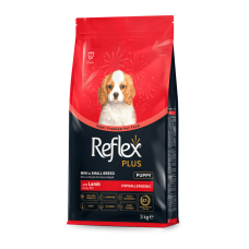 Reflex Plus Mini & Small Breed Puppy сухий корм для цуценят малих порід з ягням 3кг