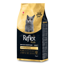 Reflex Plus British Shorthair Adult сухий корм для дорослих британських короткошерстих котів 8 кг