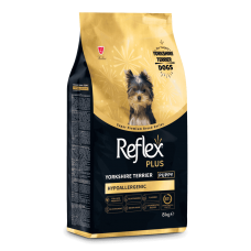 Reflex Plus Yorkshire Terrier Puppy сухий корм для цуценят йоркширського тер’єра від 2 до 10 місяців 8кг 