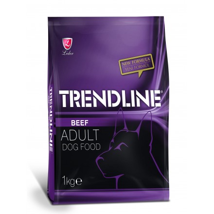 Trendline (Трендлайн) Полноценный и сбалансированный сухой корм для собак с говядиной