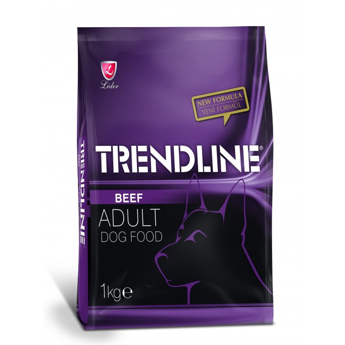 Trendline (Трендлайн) Полноценный и сбалансированный сухой корм для собак с говядиной