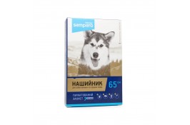 Sempero (Семперо) п/б ошейник для собак средних и больших пород голубой 65см.