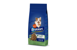 Brekkies Dog Chicken сухой корм для собак всех пород с курицей 20 кг