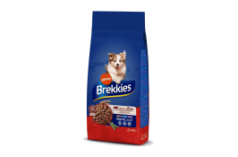 Brekkies Dog Beef сухой корм для собак всех пород с говядиной 20 кг