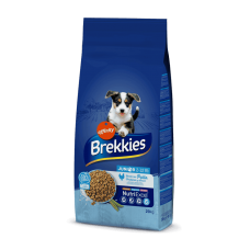 Brekkies Dog Junior сухой корм для молодых собак с курицей 20 кг