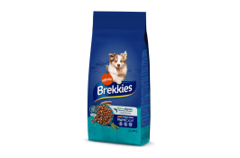 Brekkies Dog Fish сухой корм для собак всех пород с лососем 20 кг