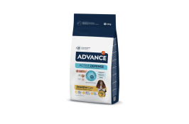 Advance Dog Medium/Maxi Sensitive Salmon & Rice для собак с чувствительным пищеварением лосось и рис 12 кг