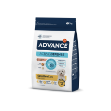 Advance Dog Mini Sensitive для собак малых пород с чувствительным пищеварением с лососем и рисом 3 кг