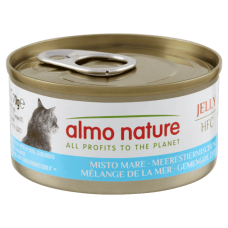 Almo Nature HFC Cat Jelly вологий корм з морепродуктами для котів 70 г*6шт