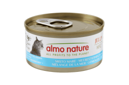 Almo Nature HFC Cat Jelly вологий корм з морепродуктами для котів 70 г*6шт