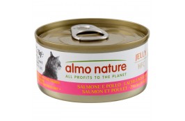 Almo Nature HFC Cat Jelly вологий корм з лососем і куркою для котів 70 г*6шт