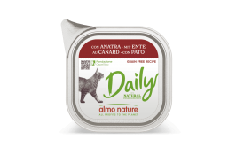 Almo Nature Daily Cat паштет для котів з качкою 100 г*10шт