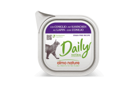 Almo Nature Daily Cat паштет для котів з кроликом 100 г*10шт