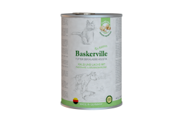 Baskerville KF Holistic Kalb und Lachs. Телятина та лосось для котів 400г