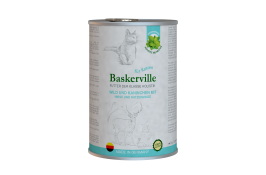 Baskerville KF Holistic Wild und Kaninchen. Оленина з кроликом для котів 400г