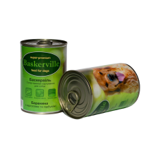 Baskerville Консерви для собак Баранина з картоплею та гарбузом 400г