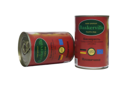 Baskerville Консерви для собак Яловичина 400г
