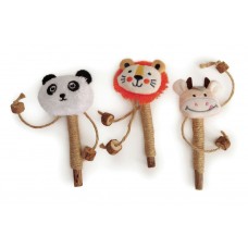 CAMON игрушка для кошек "Мататаби панда\лев\корова" 14 см (в ассортименте)