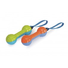 CАMON игрушка для собак "Гантель с ручкой и пищалкой" 32 см