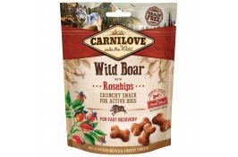 Ласощі Carnilove Dog Crunchy Snack з диким кабаном та шипшиною для дорослих собак 200g
