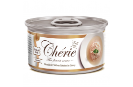Cherie Shredded Chicken Entrees in Gravy вологий корм для котів з куркою в соусі 80г