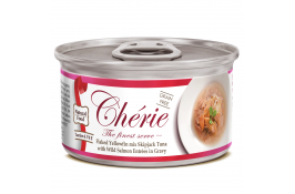 Cherie Signature Gravy Mix Tuna & Wild Salmon вологий корм для котів з тунцем та лососем у соусі 80г