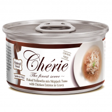 Cherie Signature Gravy Mix Tuna & Chicken вологий корм для котів з тунцем та куркою у соусі 80г