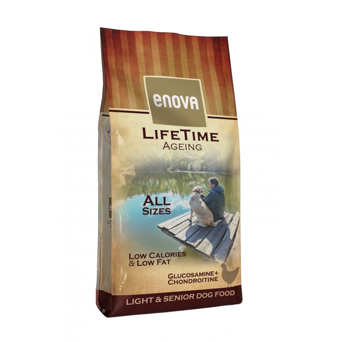 ENOVA LIFETIME AGEING Сухий повнораціонний корм для собак всіх порід старше 7 років 20 кг