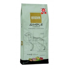 ENOVA Simple Formula Сухий беззерновий корм для собак всіх порід на всіх стадіях життя 20кг