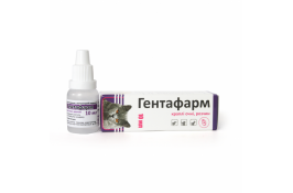 Гентафарм краплі для очей для котів та собак 10мл