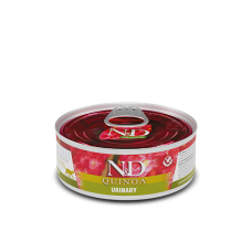 Farmina N&D Quinoa Cat Adult Urinary для профилактики мочекаменной болезни с уткой, киноа, клюквой и ромашкой 80 г