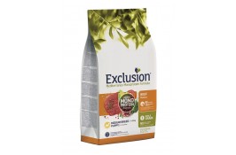 Exclusion Noble Grain Dog Puppy Medium Breed Beef сухий корм для цуценят середніх порід з яловичиною 3 кг