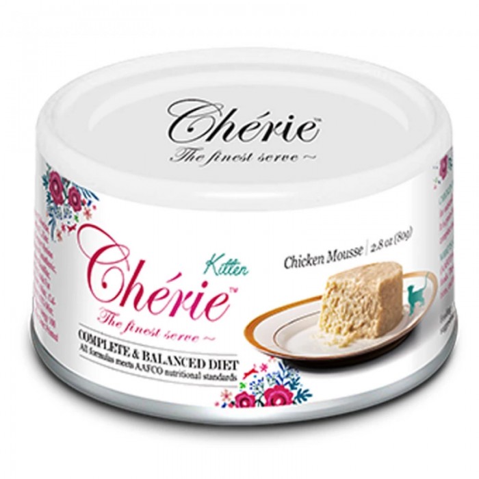 Cherie Complete & Balanced Chicken Mousse Kitten мусс из курицы для котят 80г