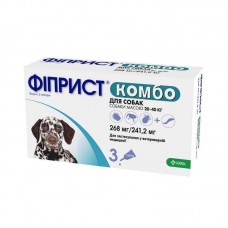 Фиприст Комбо капли спот он для собак 20-40кг